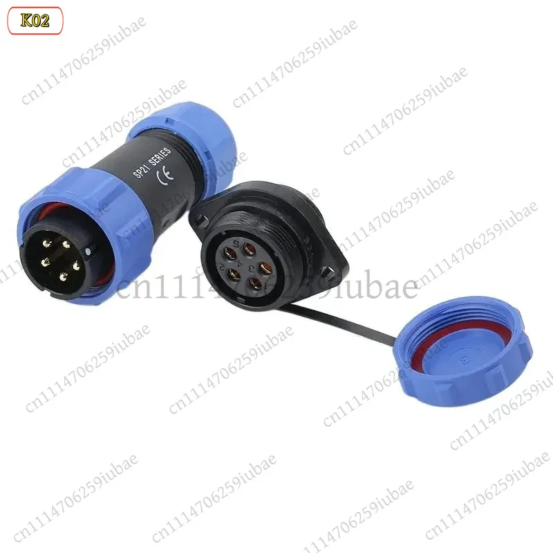 BK SP21 SP2110 SP2113 Panel Mount Bulkhead Solder Plug Socket Electrical Connector for Solar Charger, Replacement Parts