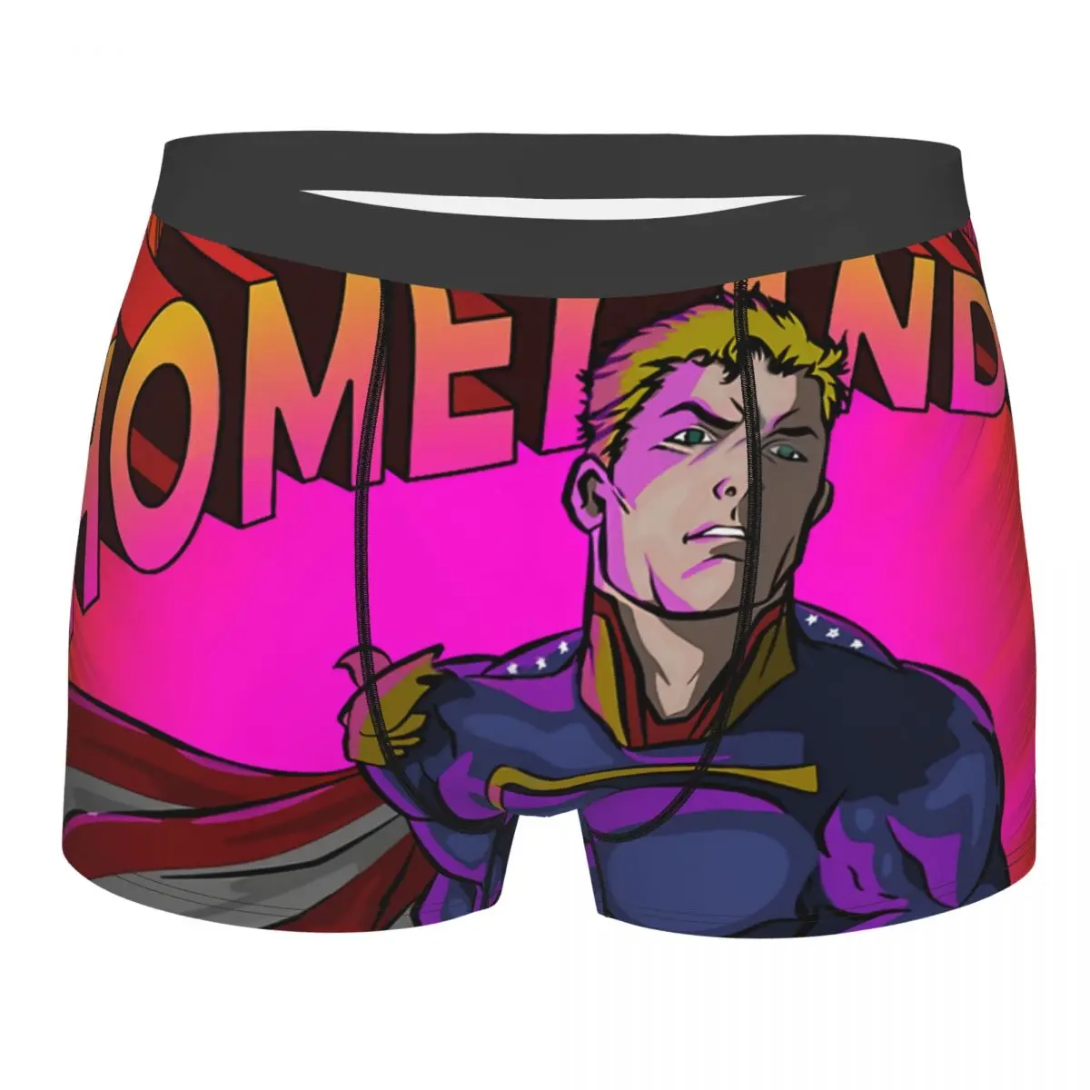 Series Homelander Men Boxer Briefs Underwear The Boys Hughie Campbell TV Show Highly Breathable Sexy Shorts Gift Idea