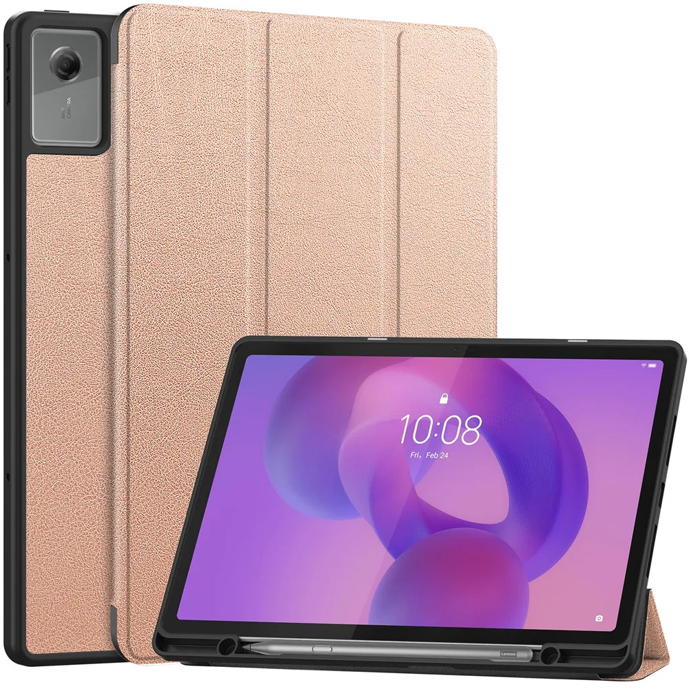 For Lenovo Idea Tab Plus 12.1 2025 Tablet Case With Pencil Holder
