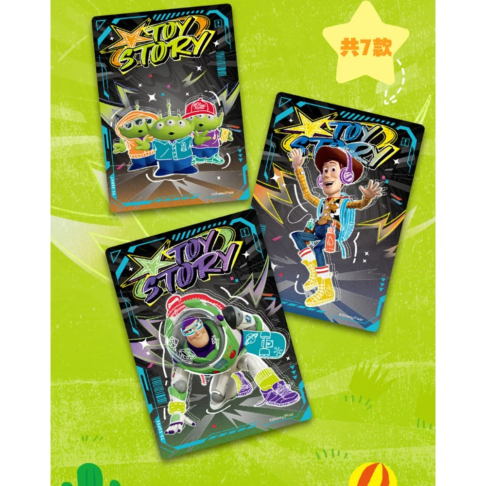New CARD.FUN Toy Story Collezione di carte Disney Personaggio dei cartoni animati Woody Buzz Lightyear Squisite carte con ritratto di versione Q Regali