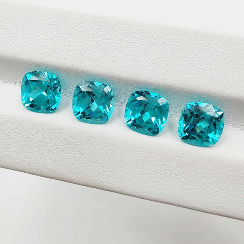 

Прямая поставка с фабрики, основный камень ювелирных изделий Paraiba AGL, сертификат происхождения для культивированных синих сапфиров