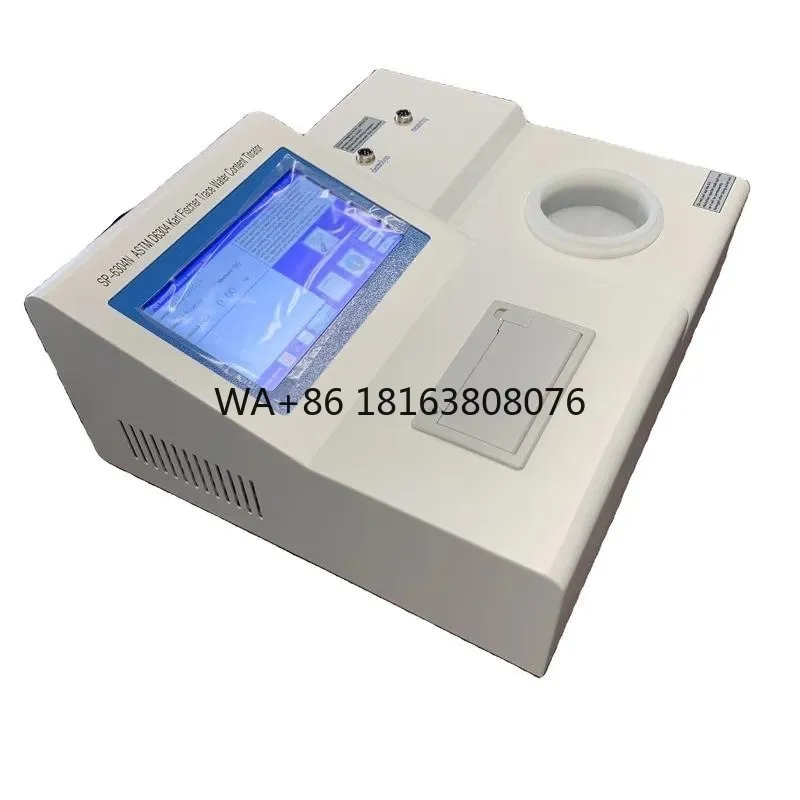 ASTM D6304 Coulometric Karl Fischer Titration Tester Automatic Water Content in Oil Analyzer Moisture Sensor in Petroleum