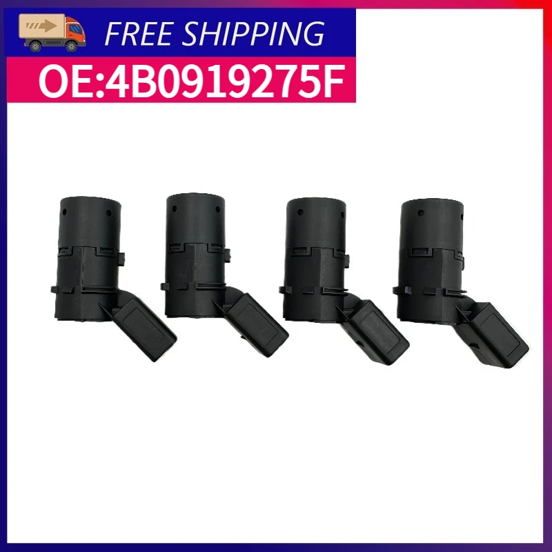 4B0919275F For 2005 2006 2007 2008 Audi A4 B7 B8 S4 A3 A6 C5 C6 C7 PDC Reverse Parking Assist Sensor 1/4PCS