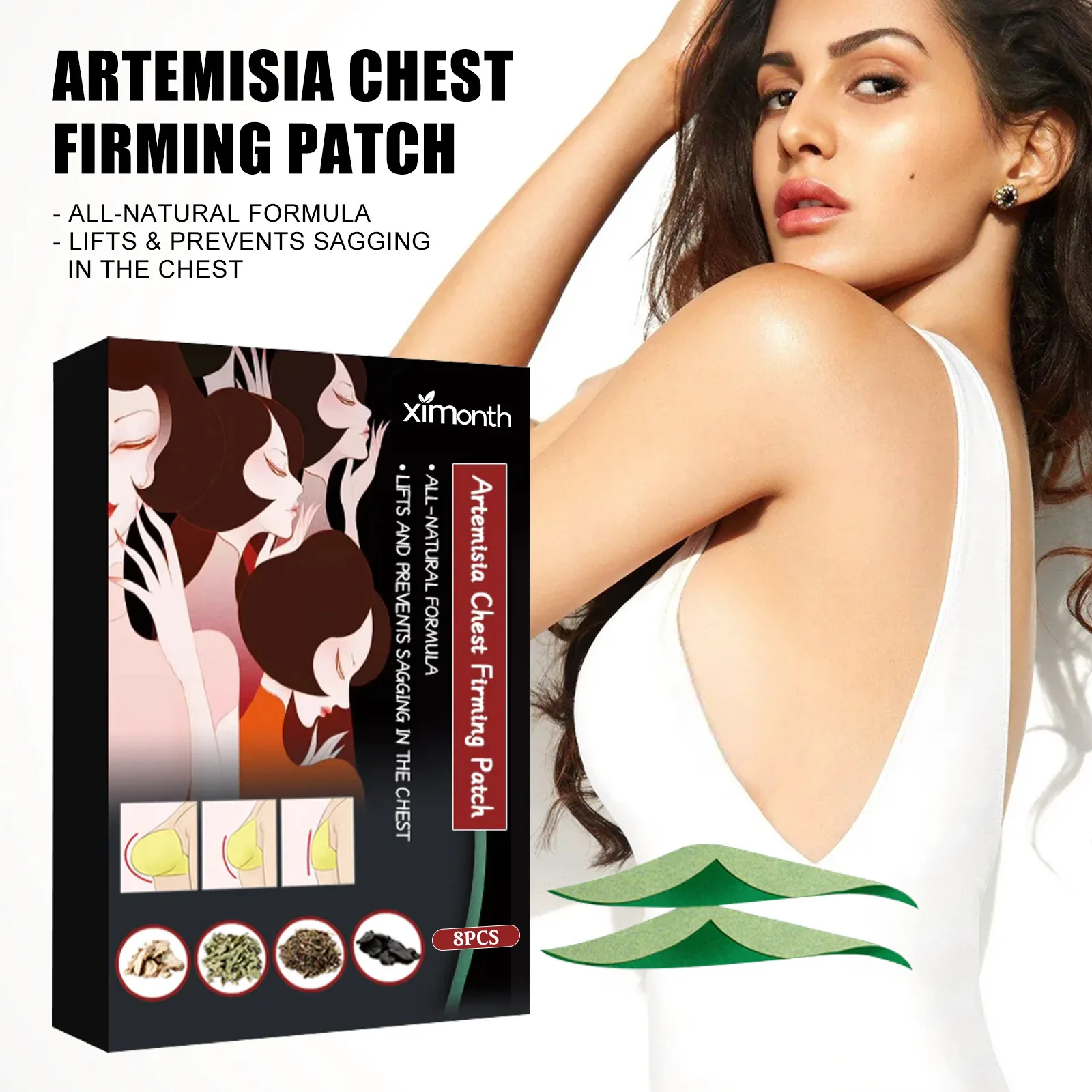 Breast Firming Plaster Chest Lifting Tightness Increase Bust Elasticity Anti Sagging Fast Growth Up Breast Enlargement Patches