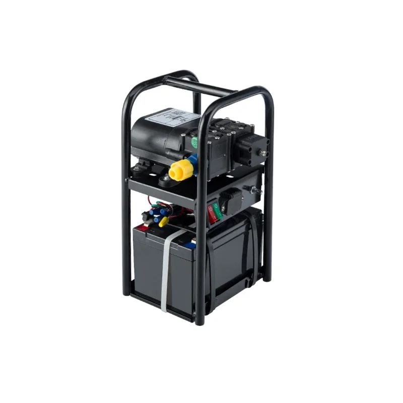 Agricultural electric sprayer intelligent high pressure small multi-function double pump fight drugs spray machine charging