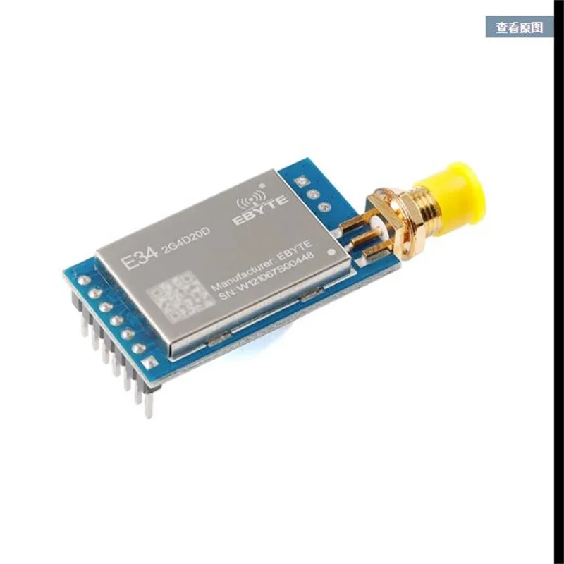 

E34-2G4D20D 2,4G полнодуплексный беспроводной последовательный порт NRF24L01 + модуль частотного чипа