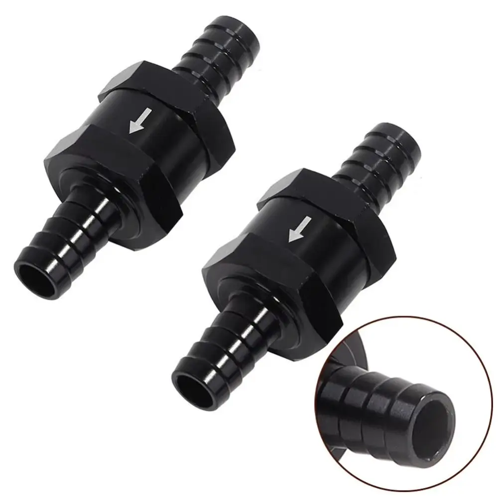 

Aluminum Alloy One Way Check Valve 304 Stainless Steel Spring NRB Rubber O Ring Fuel Check Valve NRB Rubber Gasket