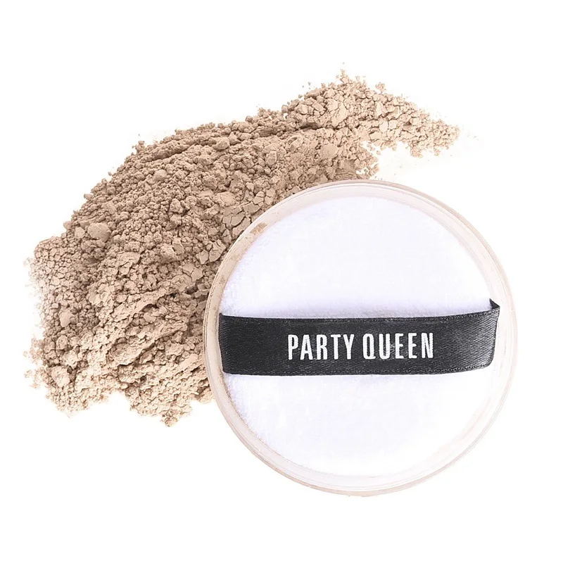 1Pcs 3 Color Smooth Loose Powder Makeup Long Lasting Oil-control Fix Powder With Puff Face Finishing Cosmetic 25g