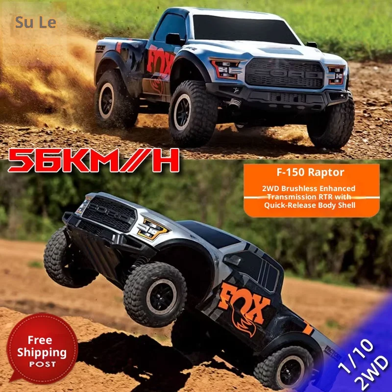 

Электрический внедорожный грузовик F-150 Raptor в масштабе 1/10 с дистанционным управлением и быстросъемным корпусом автомобиля: радиоуправляемая игрушка для любителей моделей
