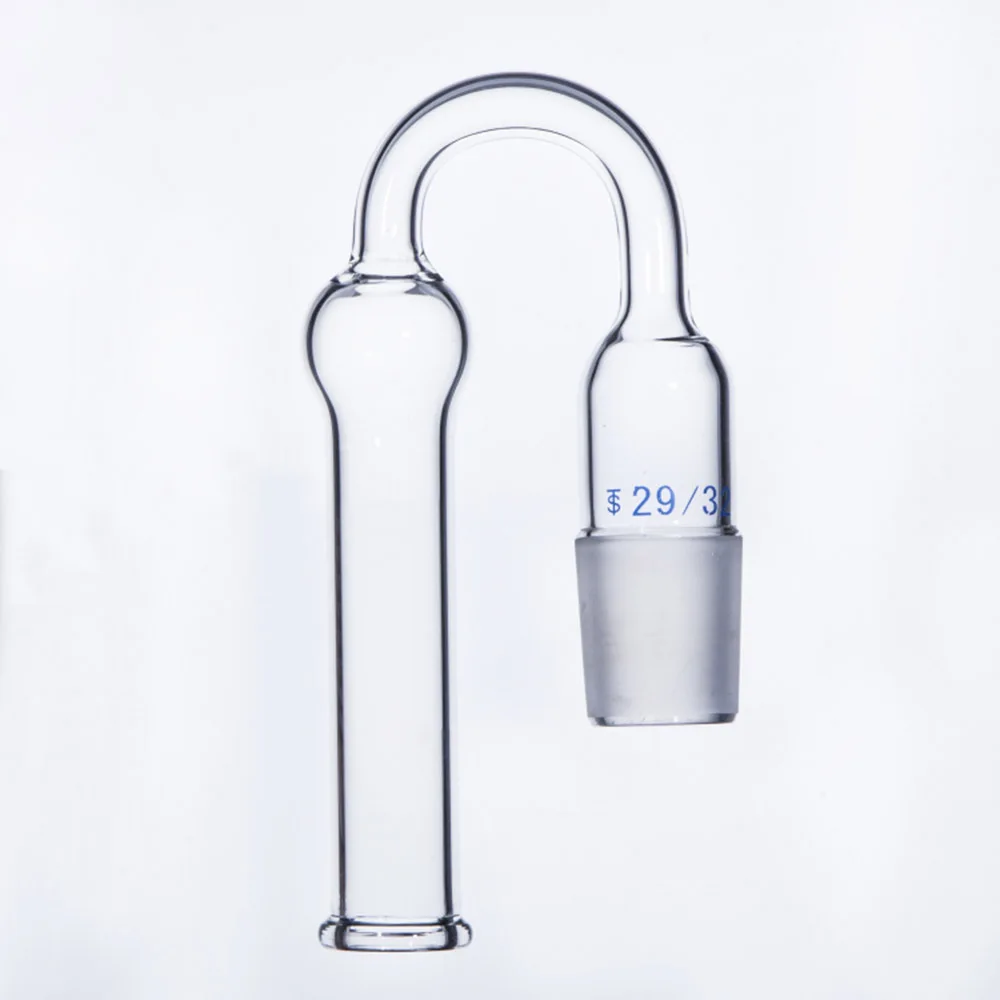 29/32 Ground Joint Drying Tube U Shaped Adapter Bend Borosilicate Glass Lab Ware