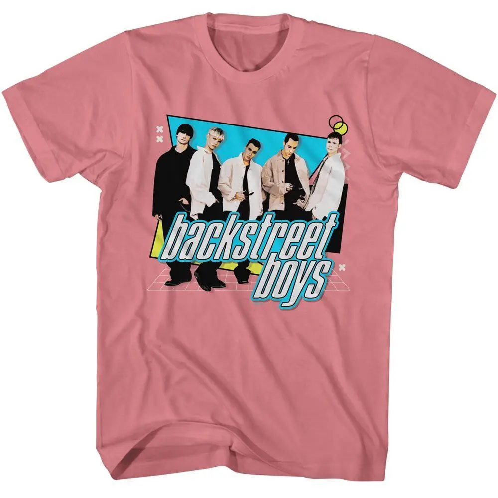 Backstreet Boys Geometric Shapes Music T Shirt