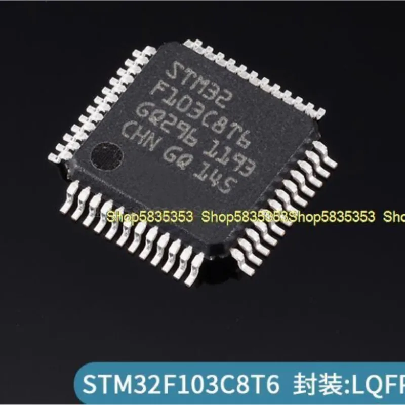 10-100pcs New STM32F103C8T6 QFP-48 Microcontroller chip