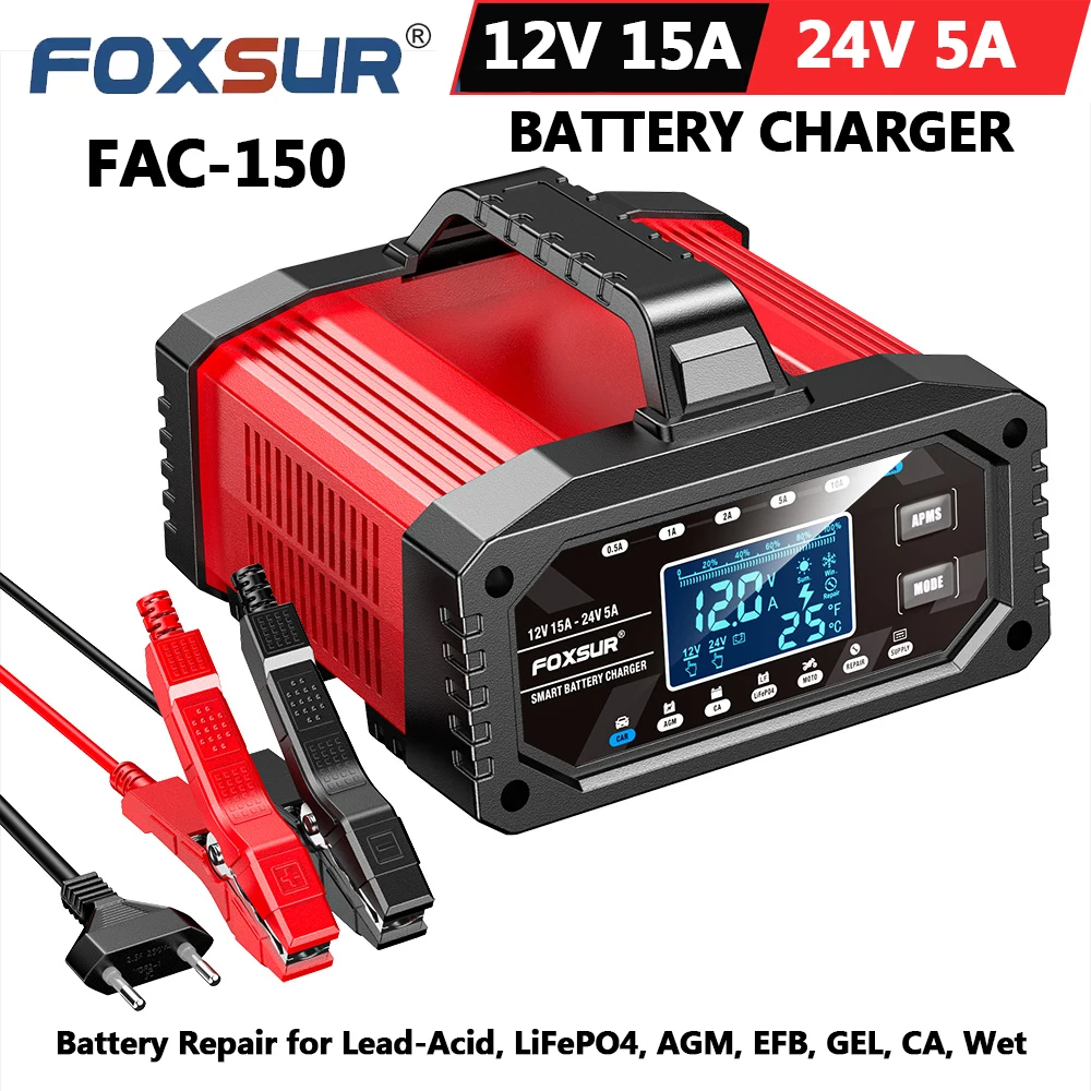 Foxsur 12V 24V FAC-…