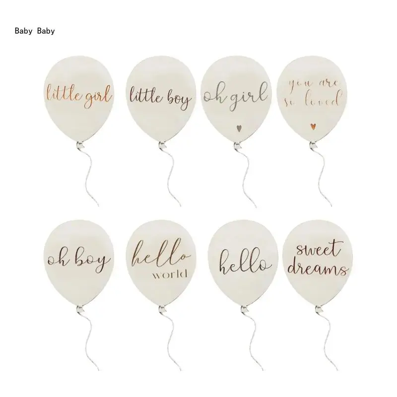 Newborn Photography Props Balloon Photoshooting Props Wall Ornament Room Decor Q81A