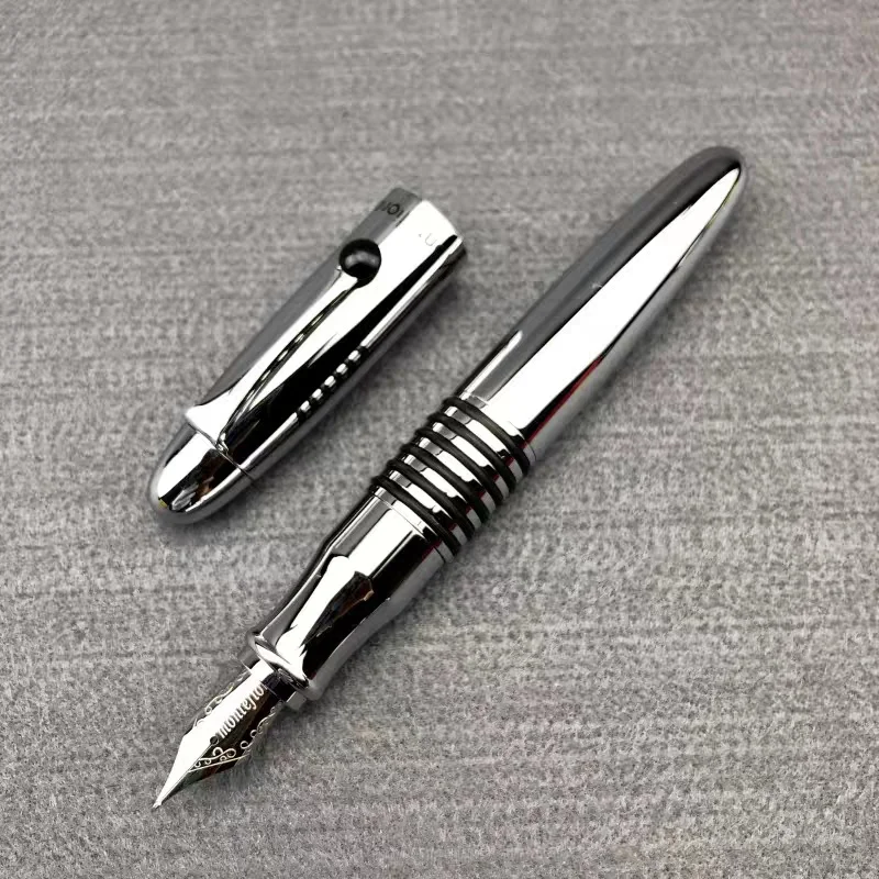 قلم حبر نحاسي سميك ثقيل بتصميم فريد من Montefiore أدوات مكتبية ومورد أعمال وكتابة أقلام هدايا ناعمة