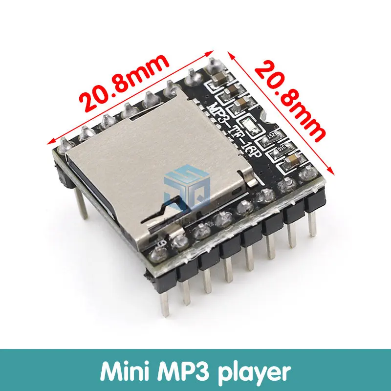 WTV020 GPD2846A Mini MP3 Player Module TF Card MP3 Sound Module Voice Module For Arduino GM Power Supply Module