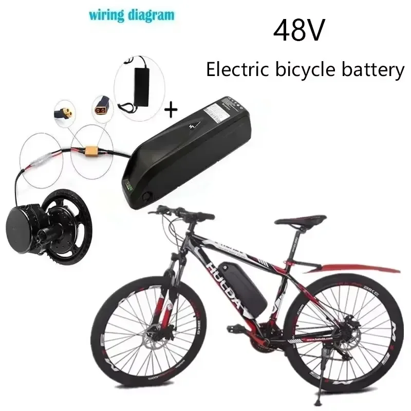 

Original Citycoco Electric Scooter Battery 48V 20Ah-60Ah for 250W~1500W Motorcycle/bicycle Waterproof LithiumBattery+2A Charger