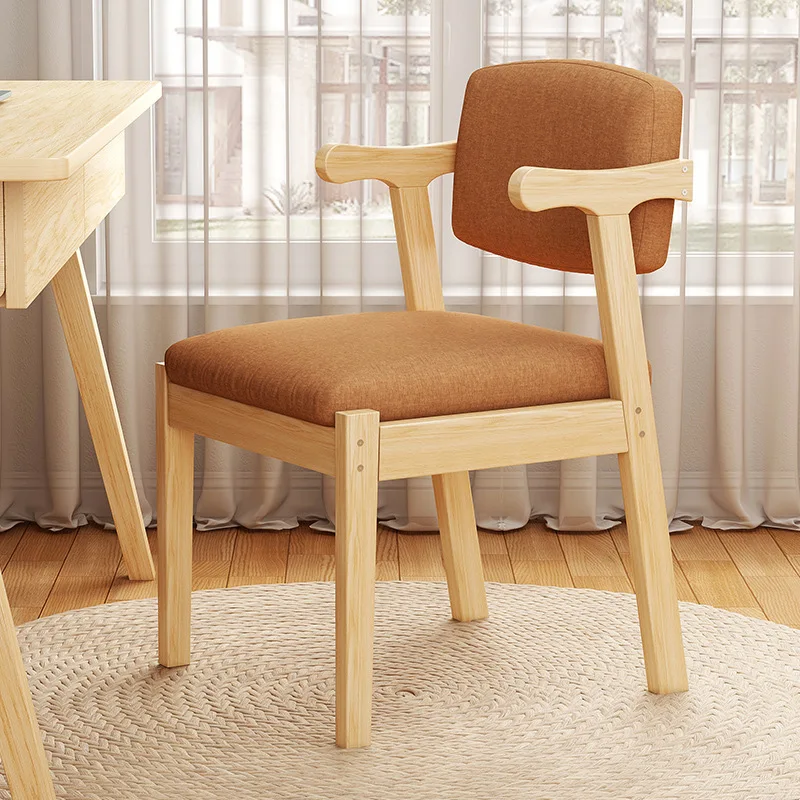 Dining chair household back simple modern economical writing chair restaurant small stool