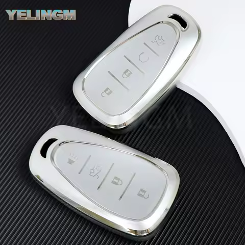 Car Key Case Cover for Chevrolet Onix Equino Orlando Cruze Spark Sonic Camaro Volt Bolt Trax Malibu Blazer Traverse Accessories