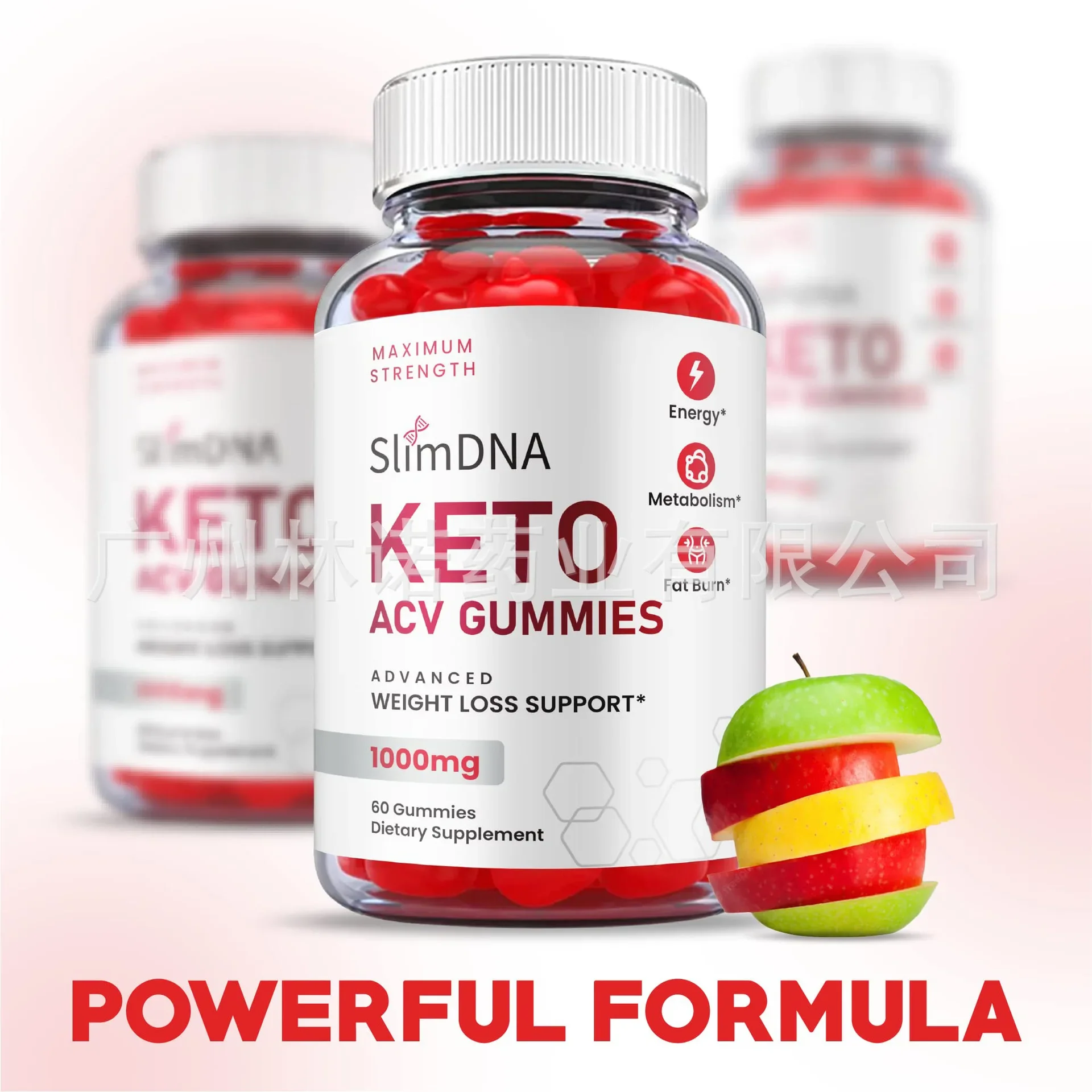 

KETO ACV GUMMY, поддержка потери веса, ACV1000mg + B6,B12, 60 капсул, 30 дней, гибкий веган