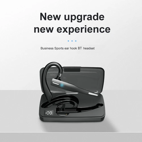 Imagen 2 del producto YYK525 Auriculares deportivos con gancho para oreja, auriculares BLE 5,1 para ejercicio 896C