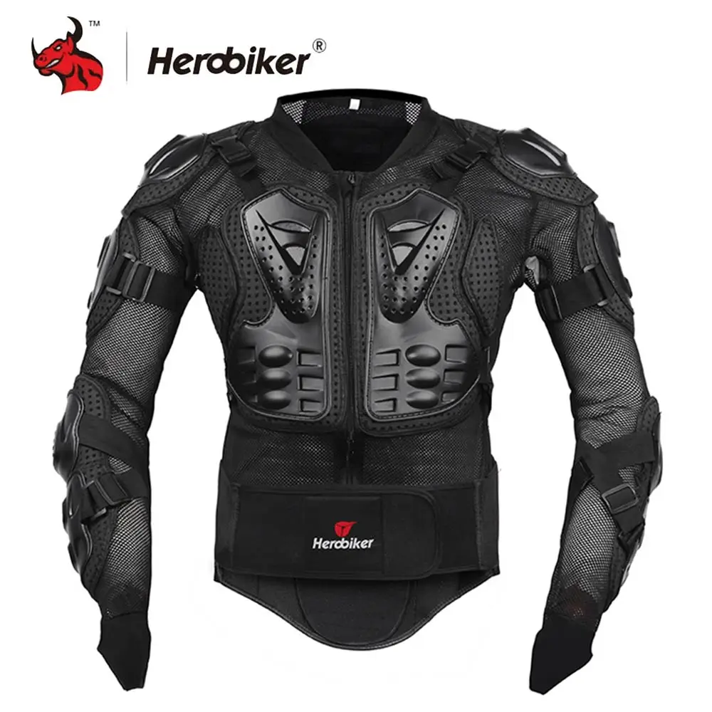 5XL Motorcycle Jackets Turtle Men's Full Body Armor Protection Jackets Motocross Enduro Racing Moto Protective Equipment Clothes