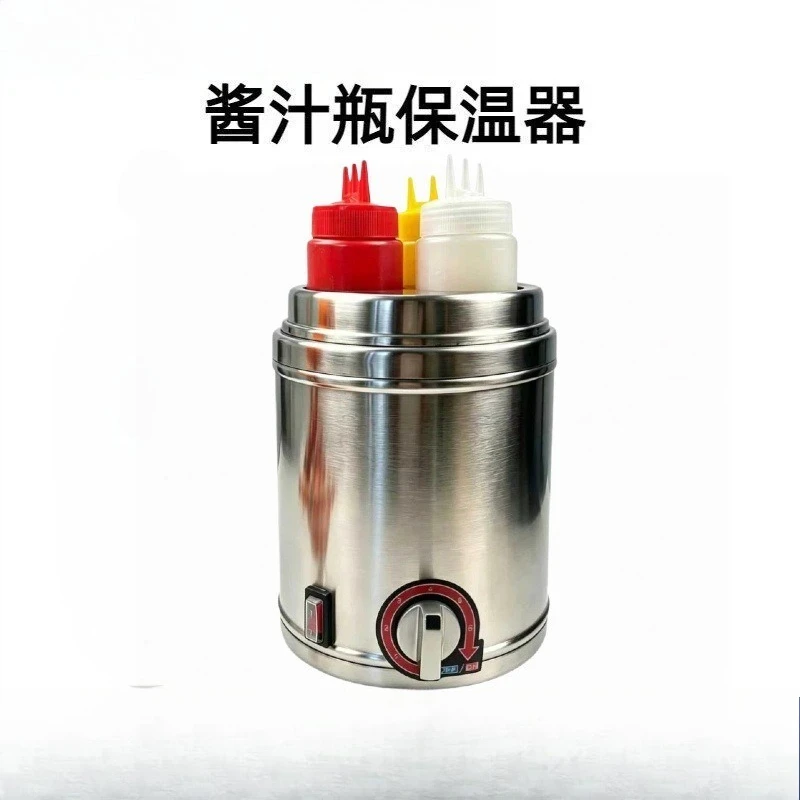 Commercial Electric Sauce Heater Constant Temperature Bottle Warmer for Chocolate Cheese Sauce Milk Tea Store