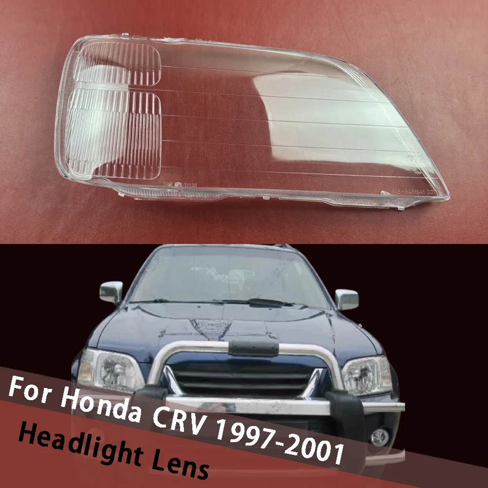 

For Honda CRV 1997-2001 Car Front Headlight Cover Shade Lampshade Lens Housing Lamp Caps Headlamp Shell Housing Plexiglass