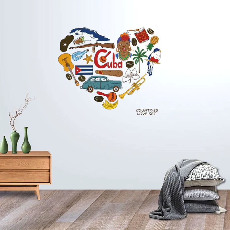 The Love Sticker Can Remove The Creative Wall Sticker For The Living Room Sofa Background Decoration