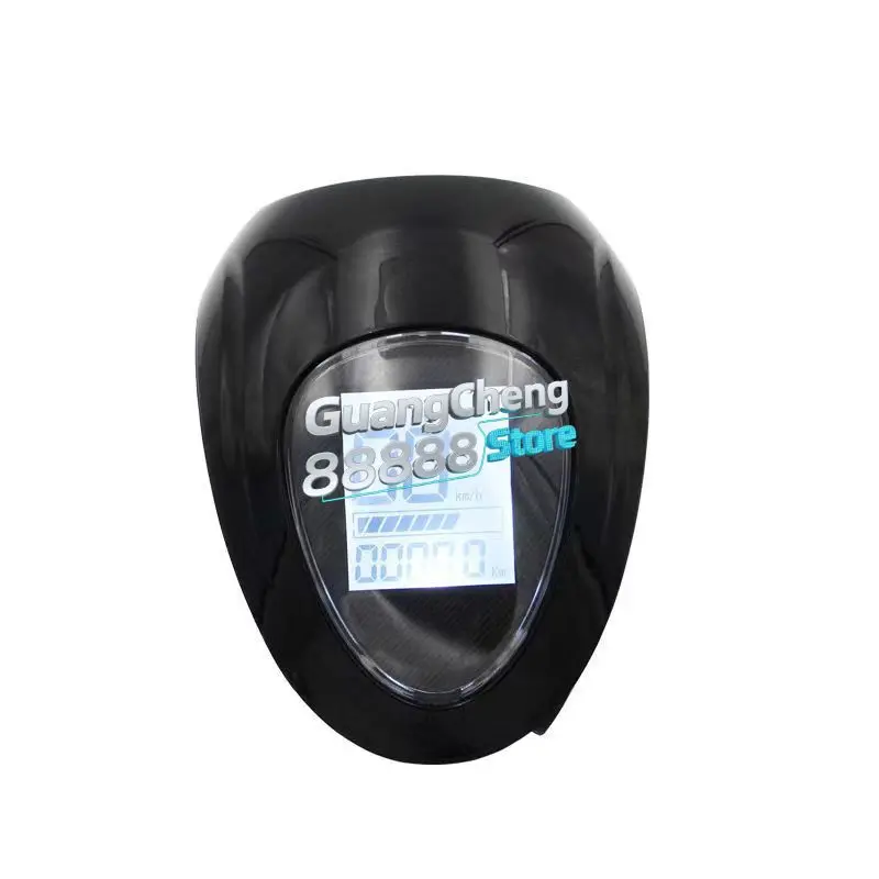 

48 В спидометр/ЖК-дисплей + передняя фара с замком/ключом, электрический скутер, велосипед, мотоцикл, квадроцикл, трехколесный велосипед, мобильные детали «сделай сам»