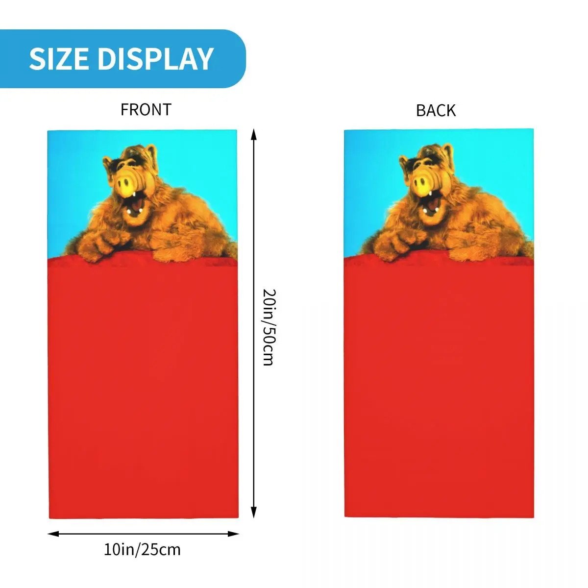 مضحك ألف باندانا الرقبة الجراب يندبروف الوجه وشاح غطاء الرجال النساء الغريبة الحياة شكل الخيال العلمي تلفزيون عرض عقال أنبوب بالاكلافا #6