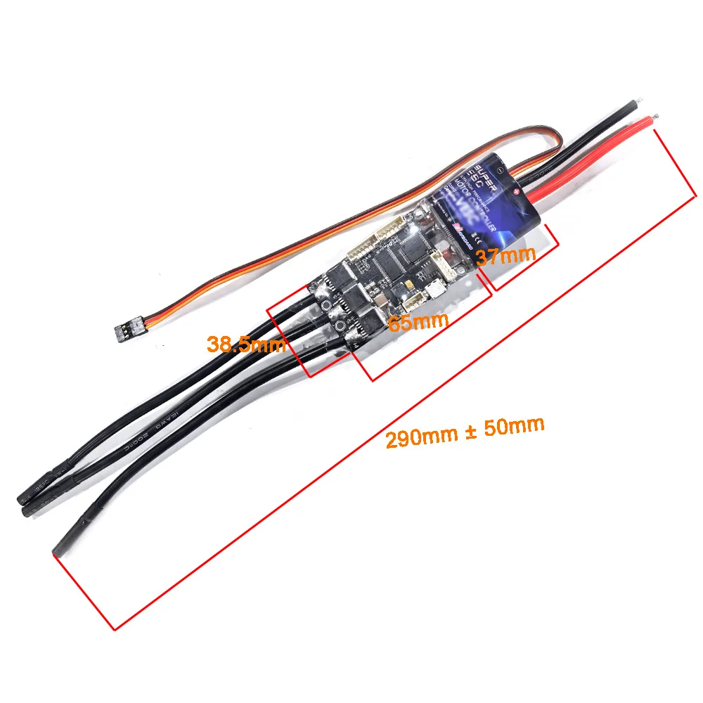 Maytech 50A SuperESC لوح التزلج الكهربائي VESCOL متوافق مع وحدة التحكم الإلكترونية في السرعة لنظام التحكم في الوصول