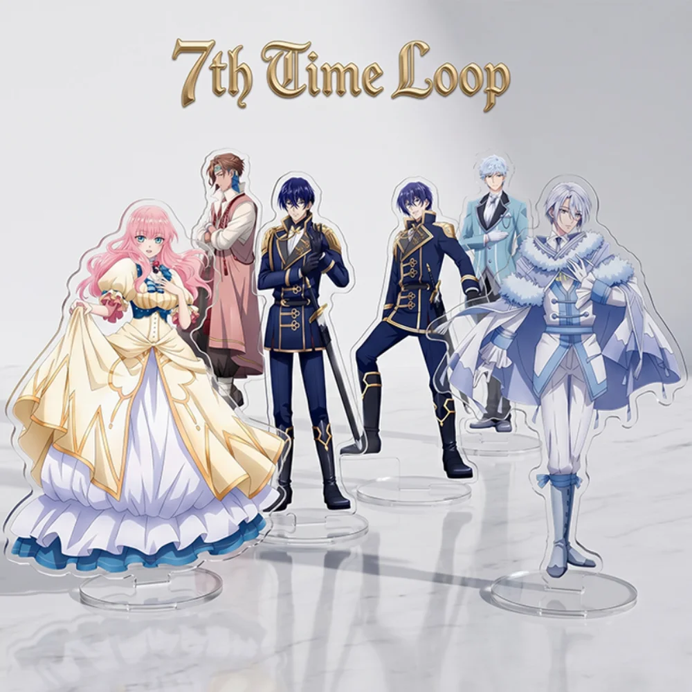 Figura de acrílico de doble cara de 15 cm de Arnold Hein de Hot Anime 7th Time Loop, llavero, expositor, decoración de escritorio para cosplay, regalo coleccionable para fans.