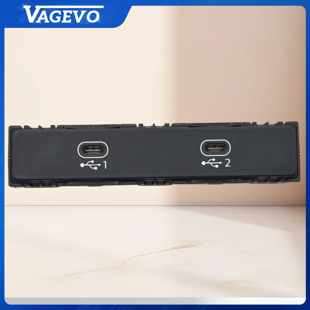 4N1 035 736 Sedan USB C Connection Ports with holder For AUDI A6 C8 2020-2021 4N1035736 - view 2
