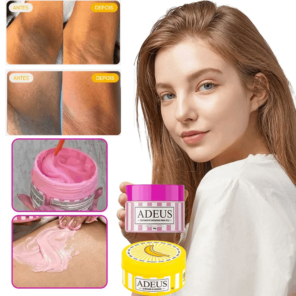 ADEUS Körperpflegecreme mit Bananenextrakt und Sheabutter zur schnellen Melaninreduzierung und tiefenwirksamen Feuchtigkeitspflege Koreanische Hautpflege