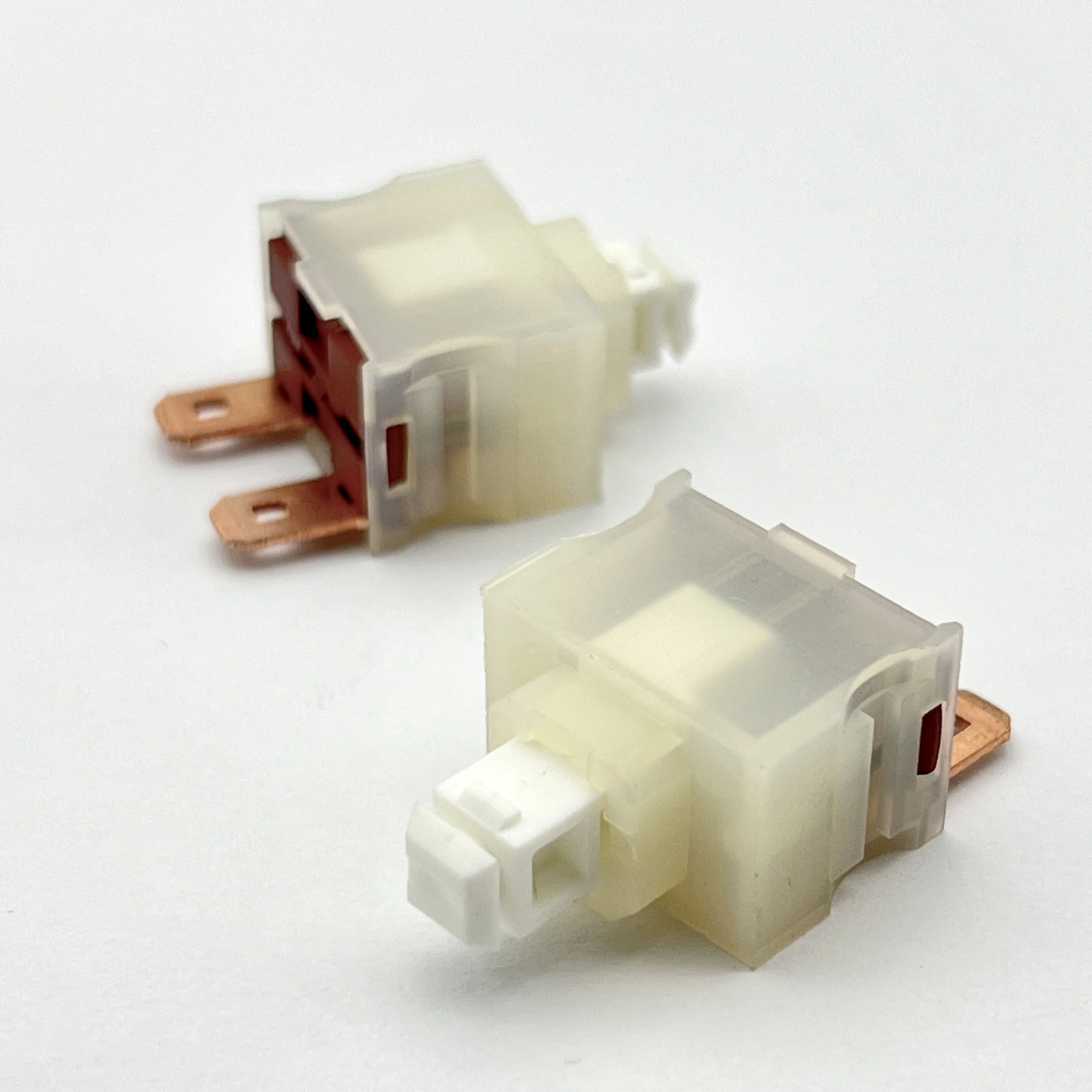 2 pcs Imported German MARQUARDT 2-pin Vacuum Cleaner Push Button Latching Switch Vertical Mounting