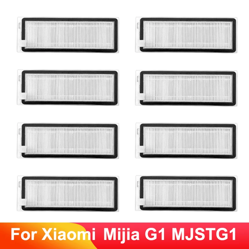 Para xiaomi mijia g1 mjstg1 mi robô vácuo-mop estrutura de plástico essencial lavável filtro hepa esponja filtros acessórios caber peças