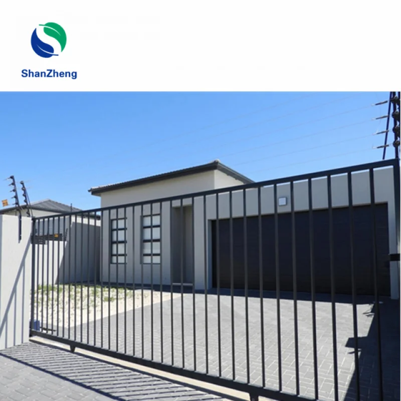 custom.Motored Big Ground Area Zone Gate Sliding Steel Door Aluminum Automatic Operation Standard Garden Fence Yard Cus