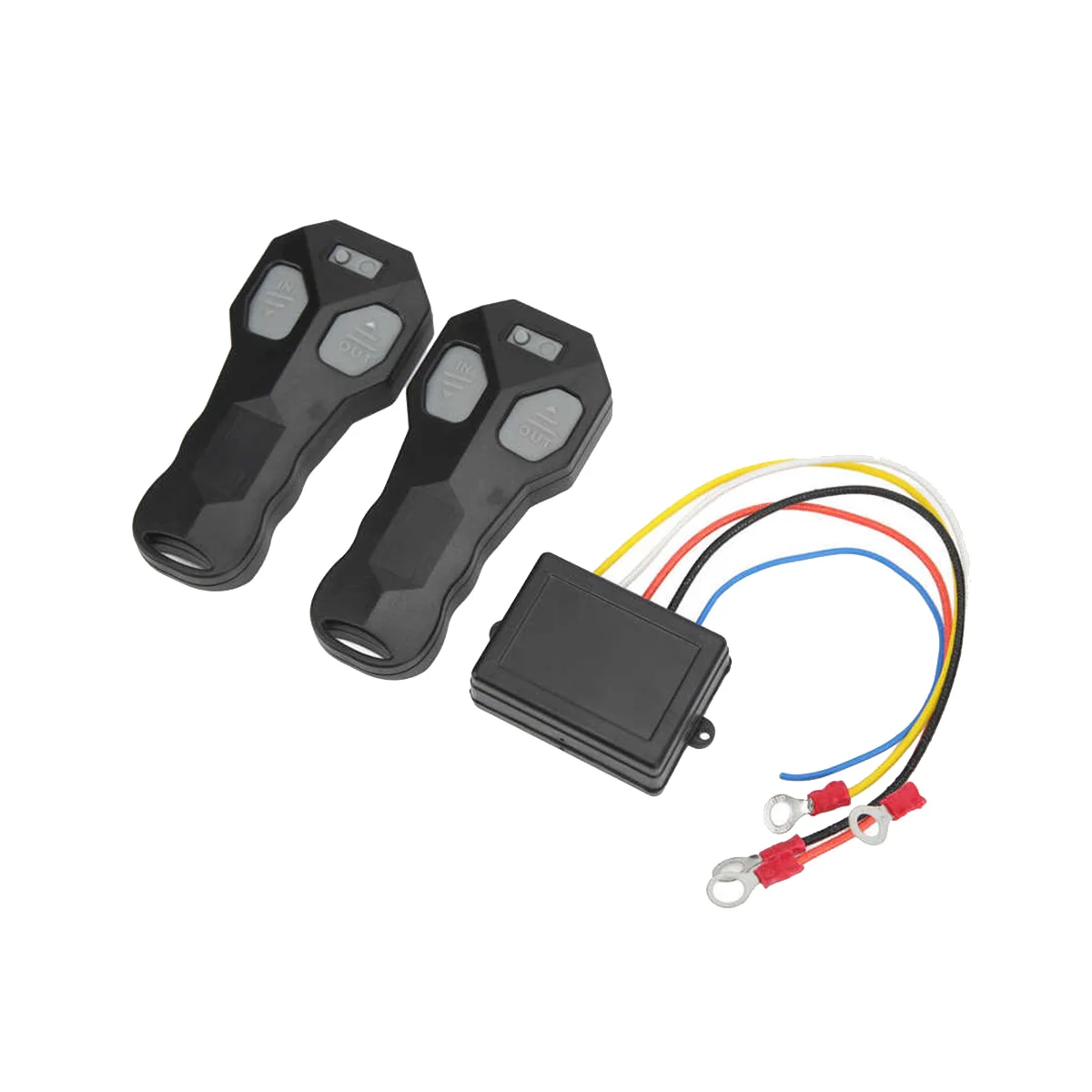 

Wireless Winch Remote Control Kit Sealing Rubber Button Winch Controller for Car ATV Truck Vehicles