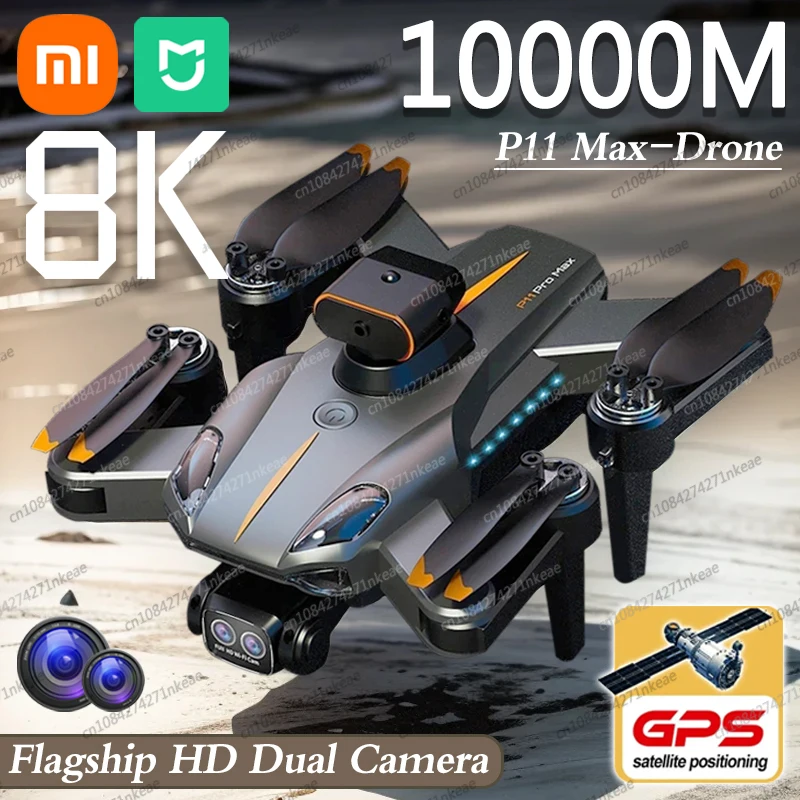 

Xiaomi MIJIA P11 Pro Max Drone 8K 5G GPS Professional HD Photography Dual-Camera Obstacle Avoidanc Brushless Quadrotor RC 10000M