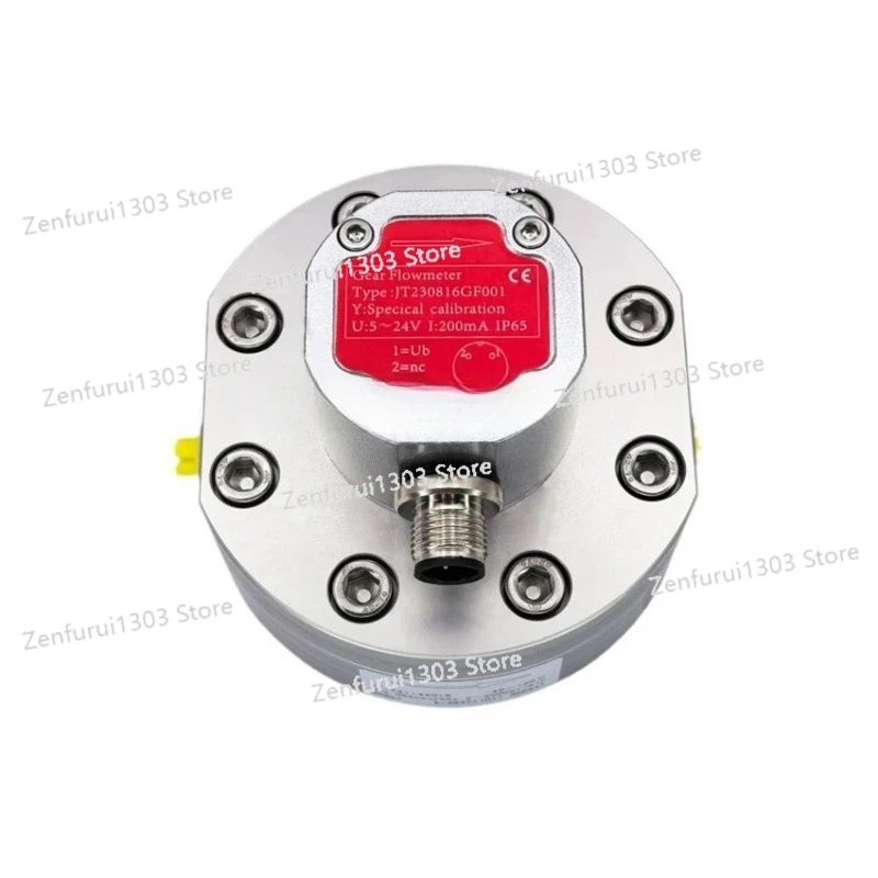 

Fuel Injector Flowmeter for CR Test Bench Electronic Common Rail Sensor Portable Aluminum Alloy 12V DC