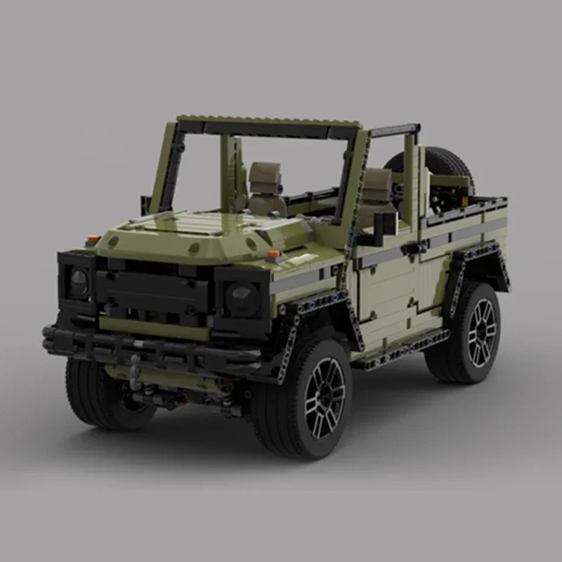 Moc Building Bricks Military Car Model Armored off-road Vehicle Technology Modular Blocks Gifts Toys For Children DIY Assembly