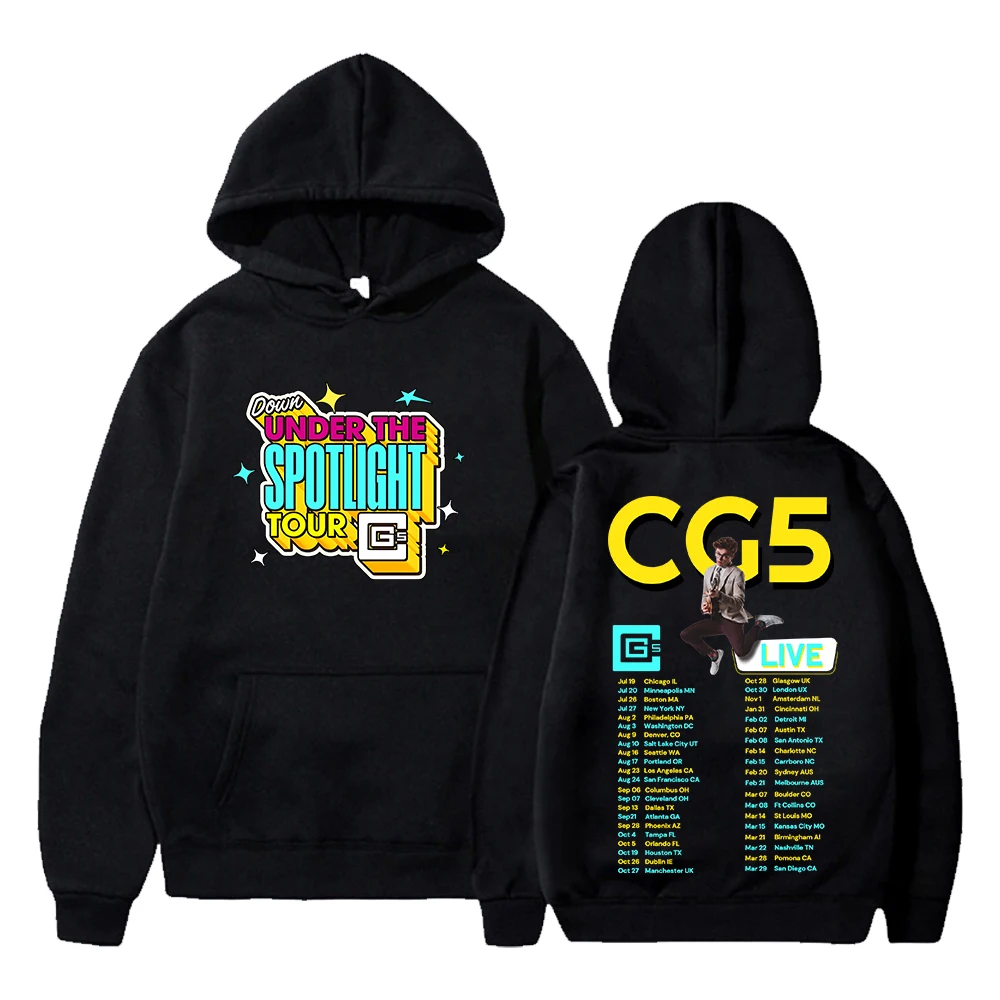 

CG5 Under The Spotlight Tour 2025 Hoodie Unisex Long Sleeve Streetwear Women Men Hooded Sweatshirts