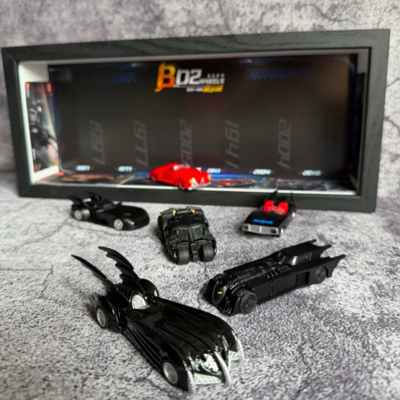 2026 Blokees 1:64 Batman Batmobile E02 Dark Knight 2008 Assembled Car Model Gotham City Collectible Display Toy - view 4