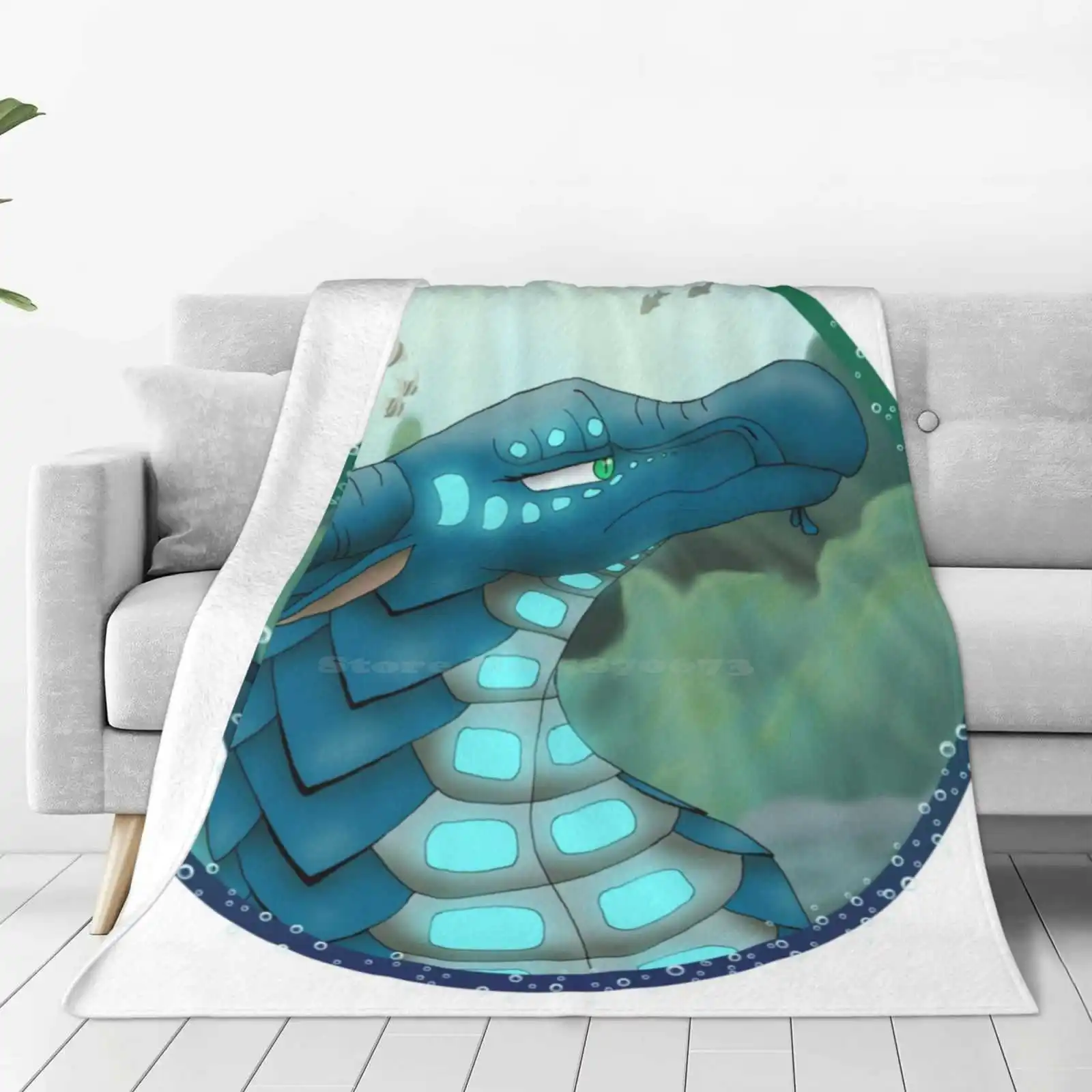 Tsunami The Seawing Circle Blanket Soft Warm Travel Portable Blanket Tsunami The Seawing Circle Dragonets Of Destiny Wings Of