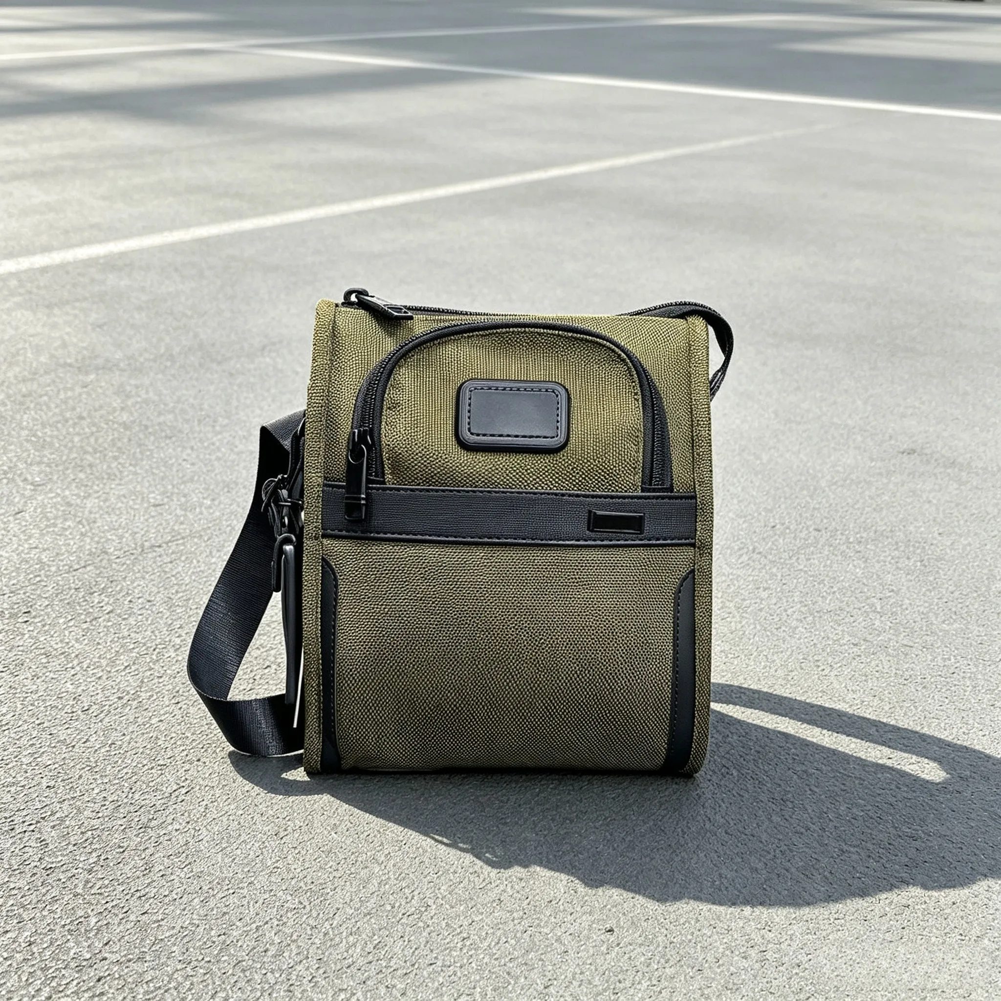 Ballistic Nylon Multi-Functional Crossbody Shoulder Bag Business Casual Handbag for Men