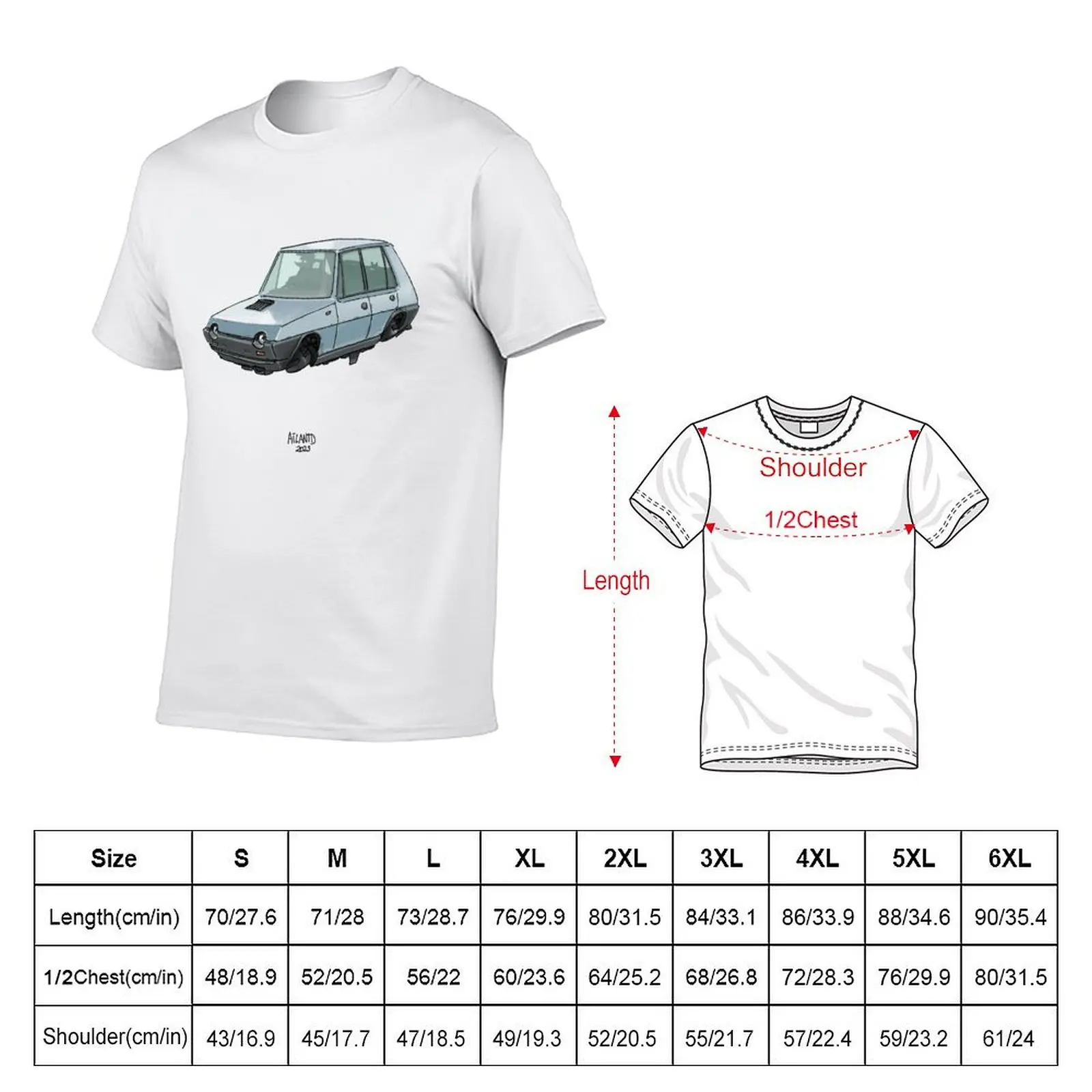 Flying car retro series - Sit Rithm T-Shirt Comfortable Work Wear Tee