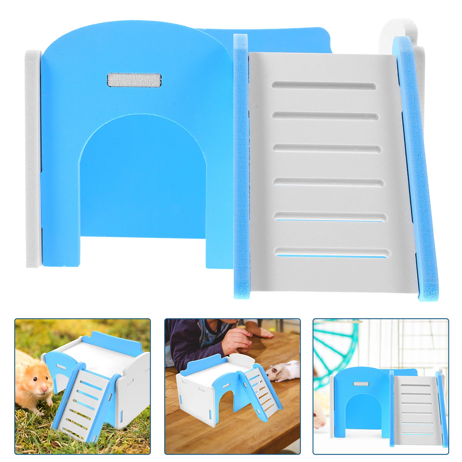 

Wooden Hamster -Friendly Nest Play Space Security Bed For Small Pets Chew Pet Supplies Hamster Mouse Hut Wood Hideout