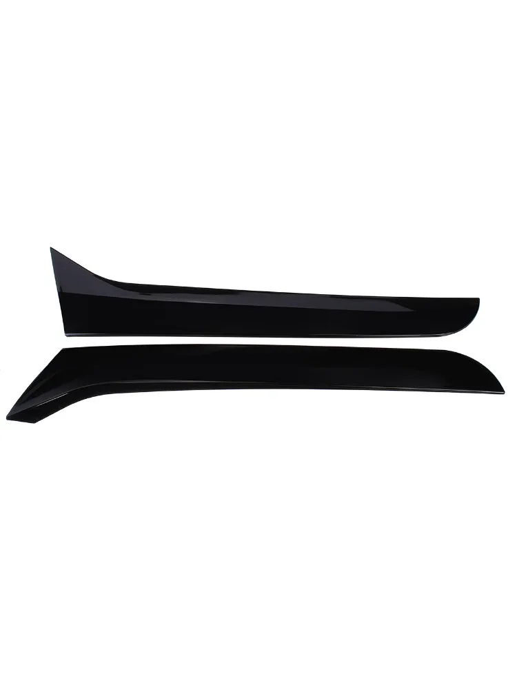 Glänzend Schwarz Auto Hinten Fenster Seite Spoiler Diffusor Splitter Abdeckung Canards Splitter Für Volkswagen Für VW Sharan 2011-2020