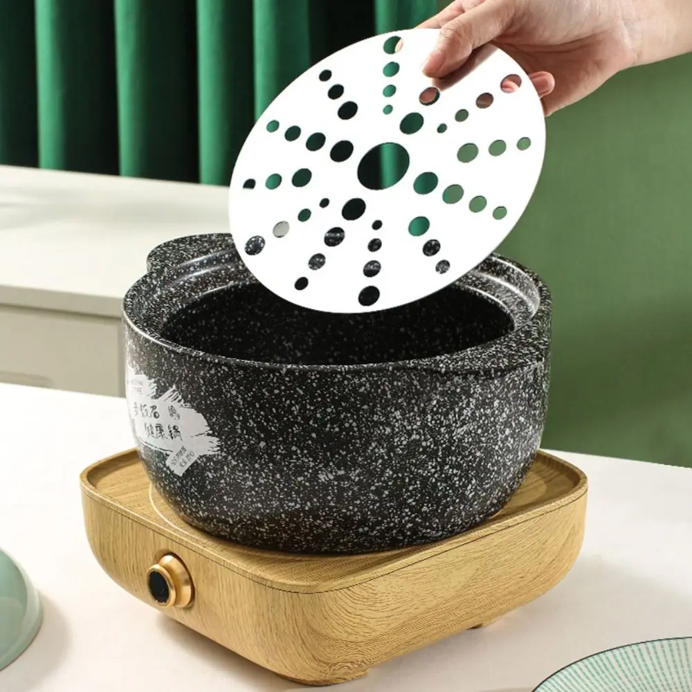 Stainless Steel Induction Cooker Heat Diffuser Saucepan Converter Tool Heat Diffuser Ring Plate Cookware Parts Cooking Hob